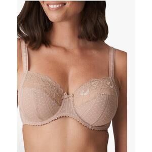 Prima Donna Women's Couture 3 Part Cup Bra Beige US 36DDD NWT